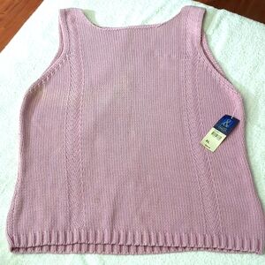 Lavender Knit Tank Top Size XL
